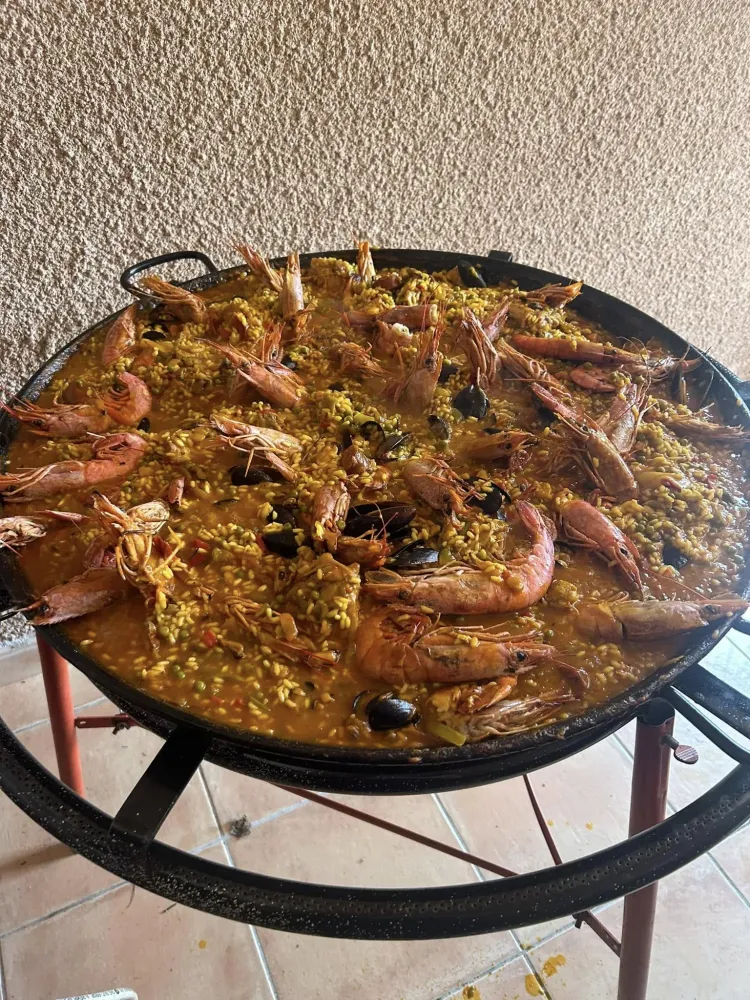 Plats a partager -  Paella (2)