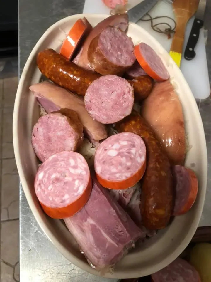 Plats a partager -  Choucroute