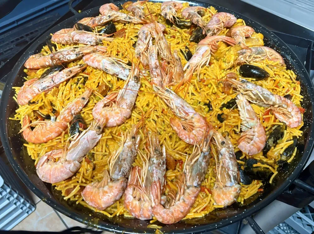 Plats a partager -  Paella (4)